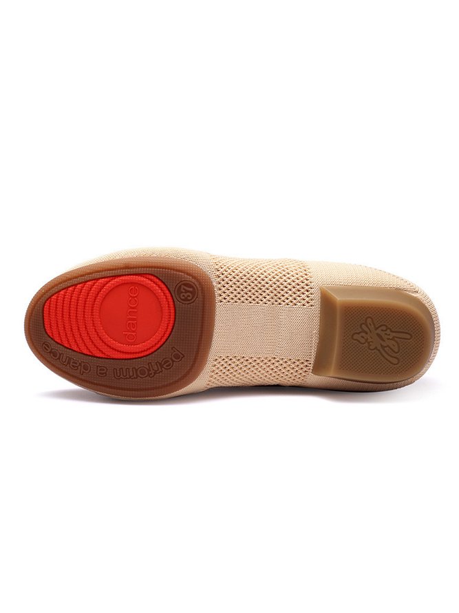 Breathable Mesh Fabric Party Dance Shoe