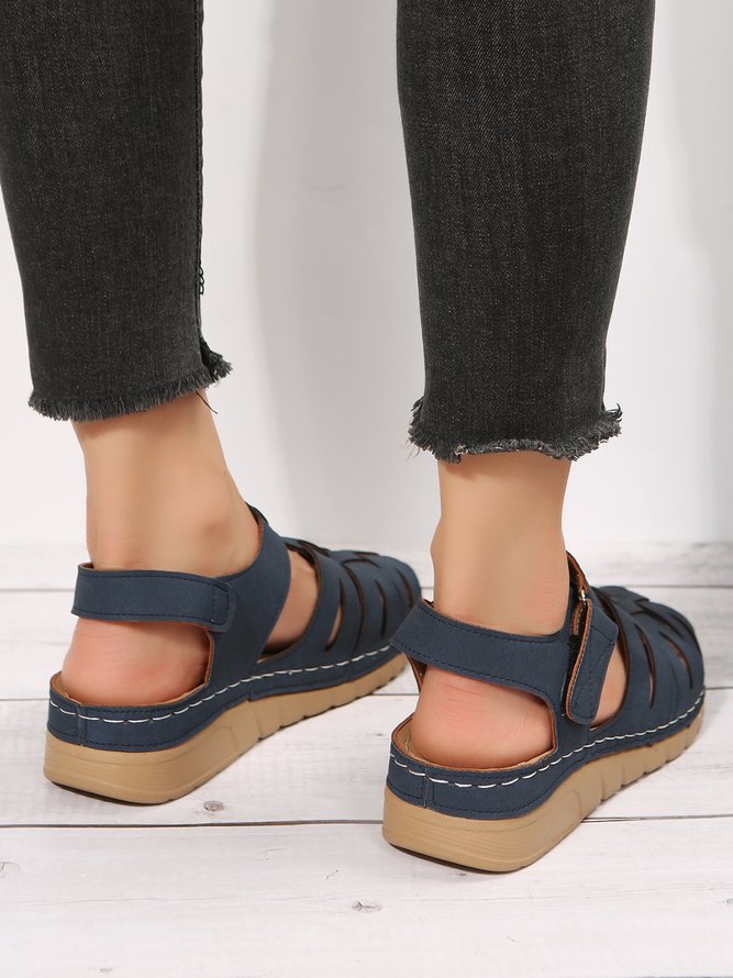 Retro Casual Widened Soles Non-slip Fisherman Sandals