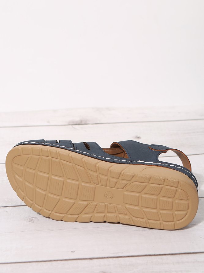 Retro Casual Widened Soles Non-slip Fisherman Sandals