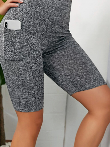 Casual Shorts With Phone Pocket