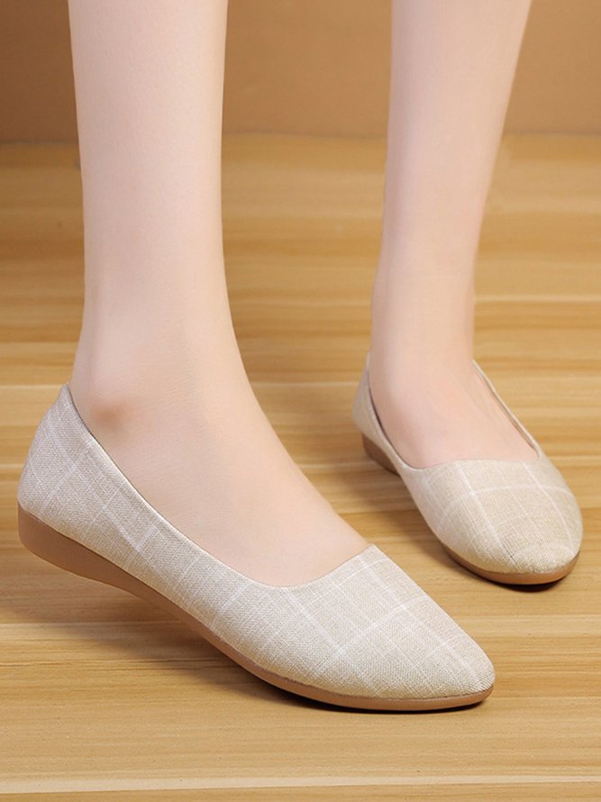 Commuting Comfortable Soft Sole Pointed Toe Pumps