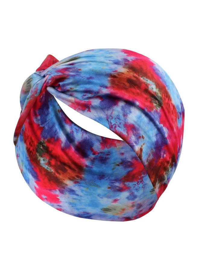Casual Gradient Elastic Sports Headband Female Daily Home Yoga Hair Accessories