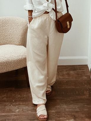 Loose Casual Cotton Pants