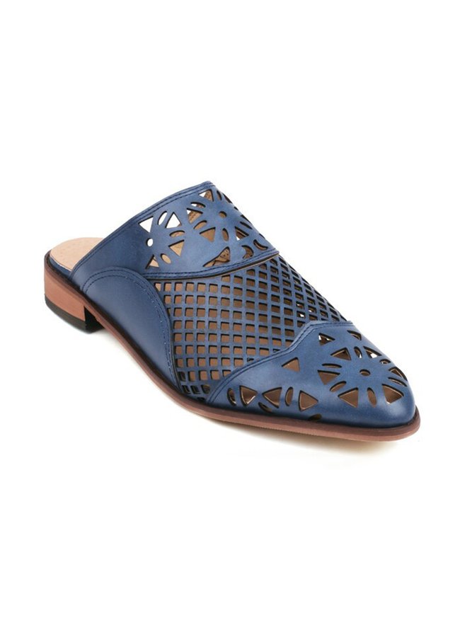 Vintage Cutout Mules