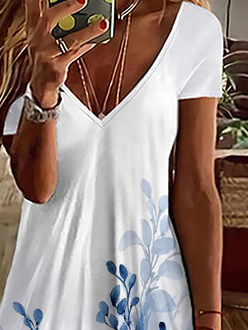 Casual Floral Regular Fit Dress