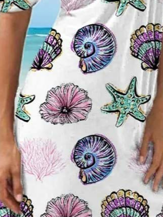 Casual Marine Life Others Dress