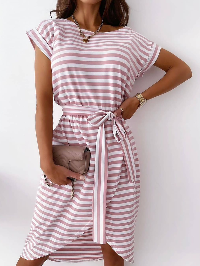 Casual Striped Dress