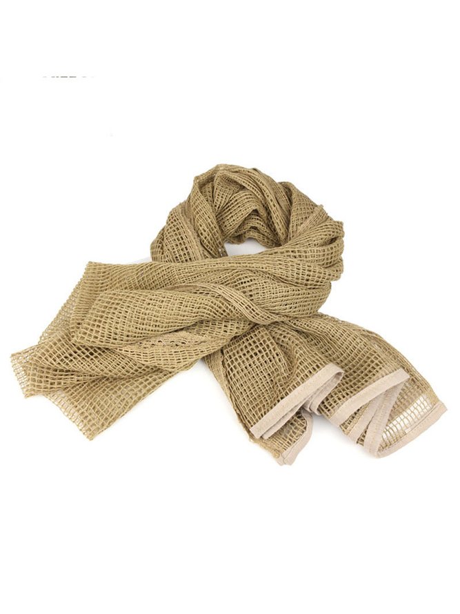 Casual Cotton Linen Mesh Scarf Shawl Spring and Summer Daily Matching