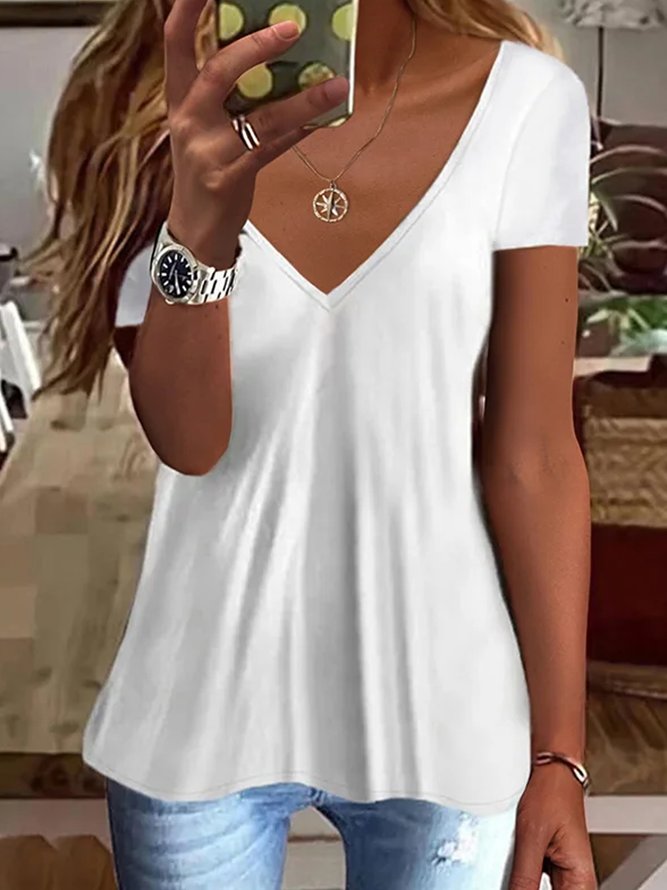 Plus Size Regular Fit Casual T-Shirt