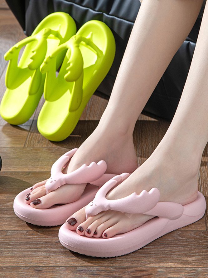 Beach Vacation Flip Flops