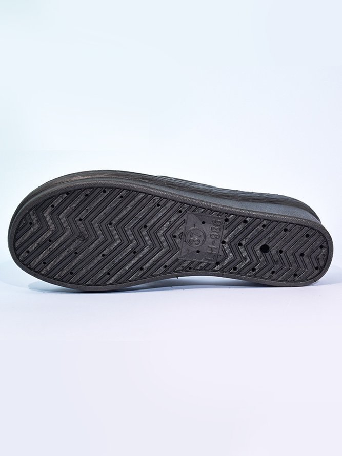 Beach Vacation Waterproof Slope Slippers