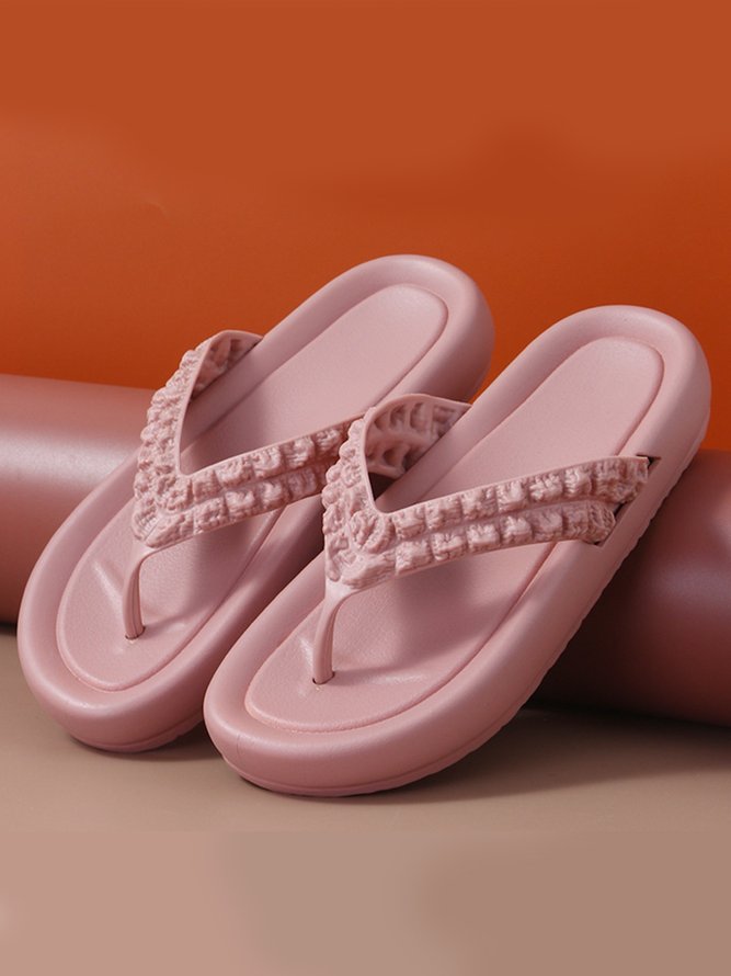 Beach Vacation Waterproof Flip Flops
