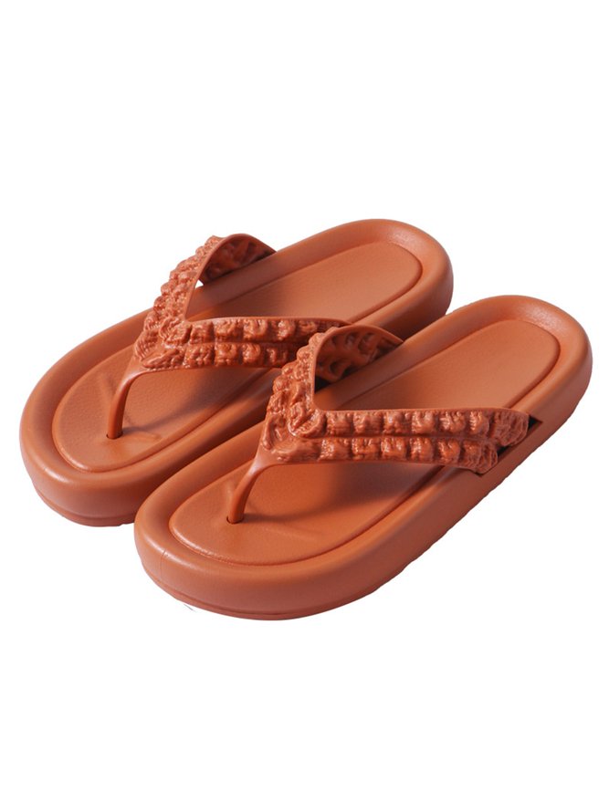 Beach Vacation Waterproof Flip Flops