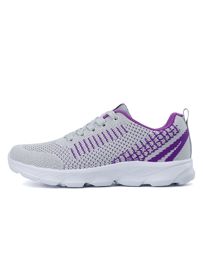 Lightweight Flyknit Upper Sneakers