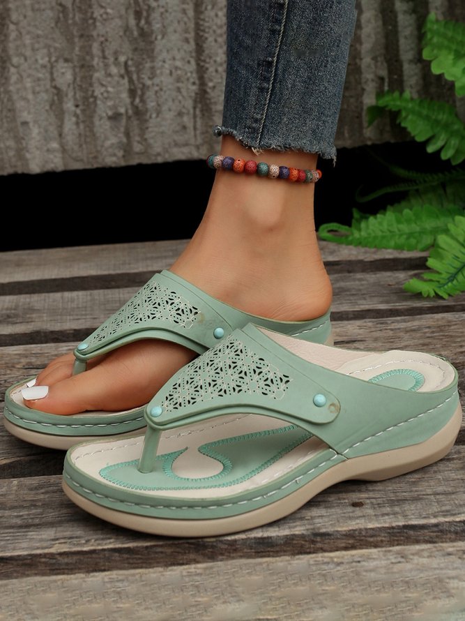 Retro Comfort Soft Sole Flip Flops