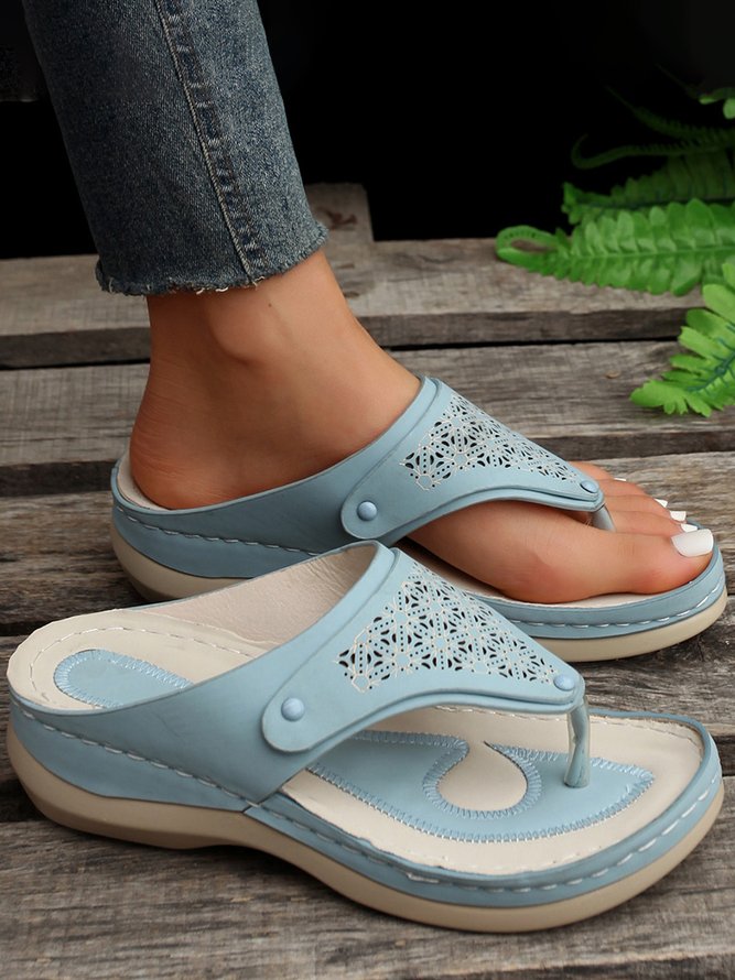 Retro Comfort Soft Sole Flip Flops
