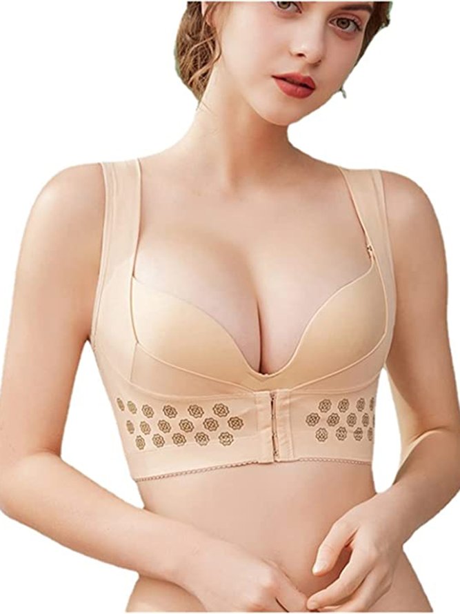Breast Support Push Up Correction Hunchback Vest Style  Bra