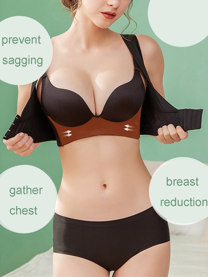 Breast Support Push Up Correction Hunchback Vest Style  Bra
