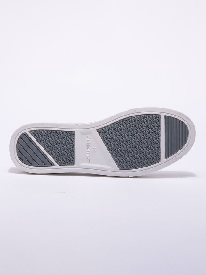 Breathable Hollow out Velcro Flyknit Sneakers