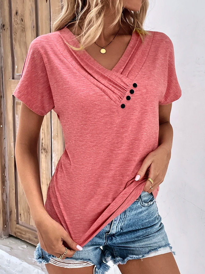 Loose Buttoned Casual Shirt