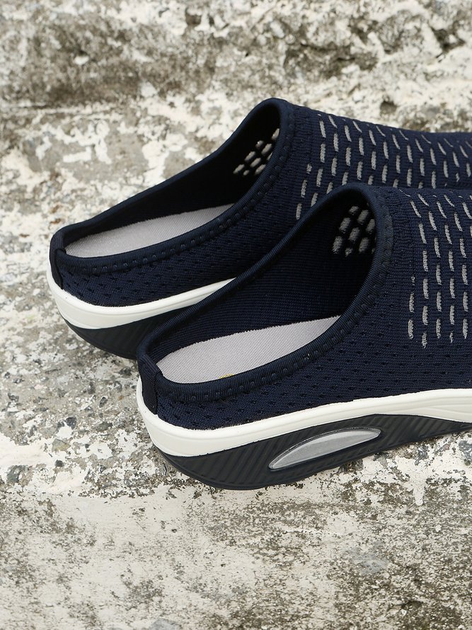 Shock-absorbing High-elastic and Breathable Fly-knit air Cushion Sports Clogs