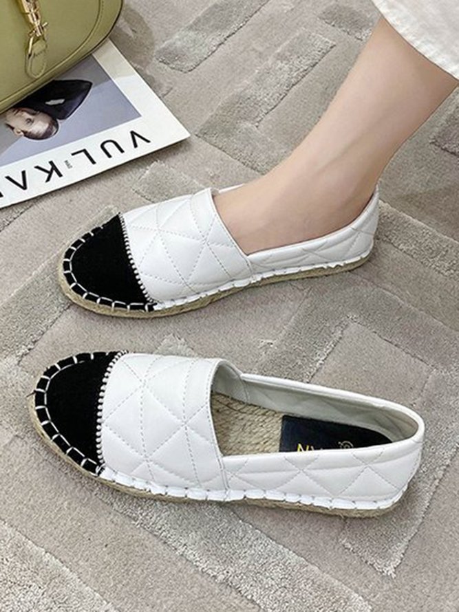 Pearl Beaded Panel Elegant Espadrilles