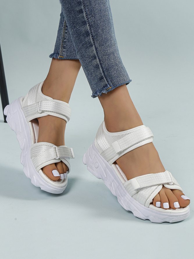Breathable Hook-and-loop Fastener Sport Sandals