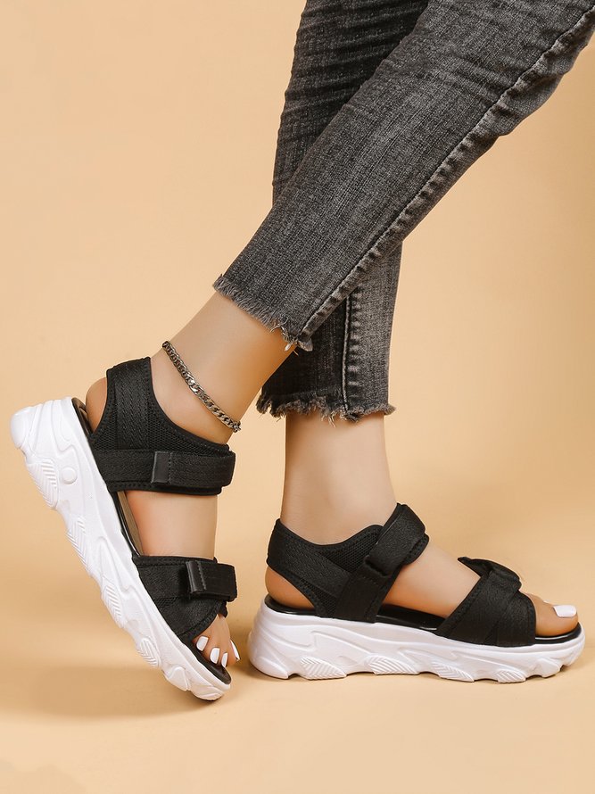 Breathable Hook-and-loop Fastener Sport Sandals