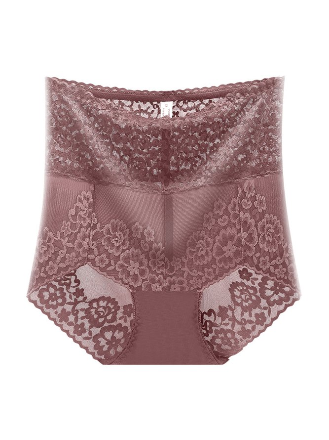 Breathable Sexy Lace High Elastic High Waist Panty