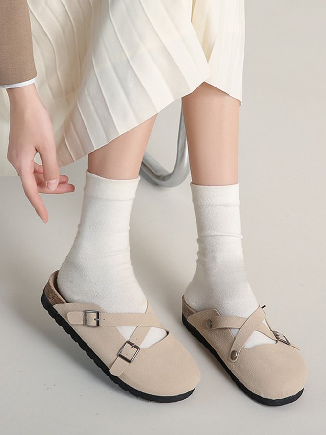 Retro Comfortable Simple Fashionable Mules
