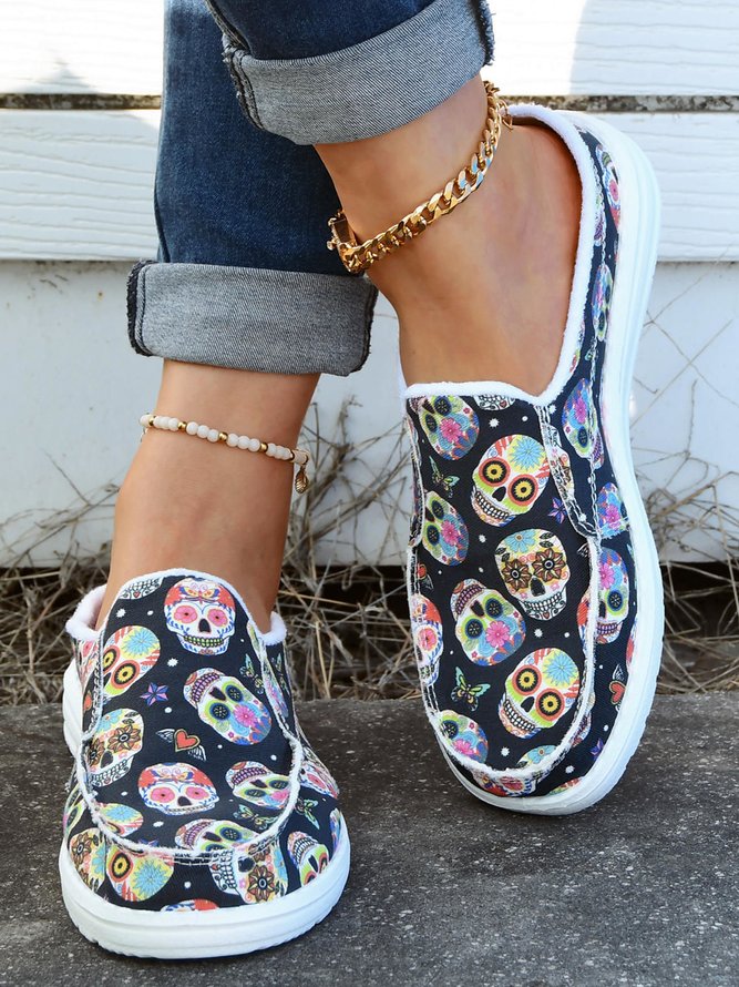 Women's Ethnic Printed Comfy Mules