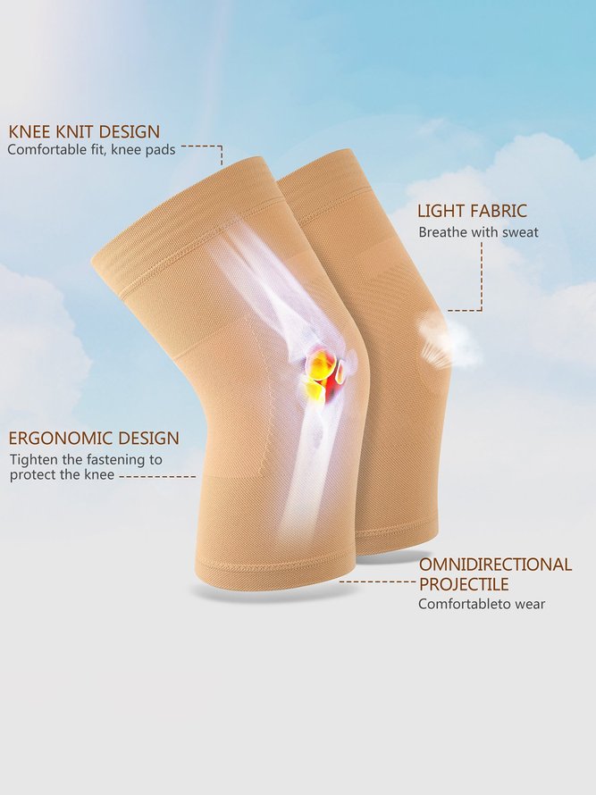 Wearable Under Pants Strong Support Knee Braces Unisex Knee Support For Meniscal Tears Arthritis Pain Relief Injury Recovery Everyday Wear