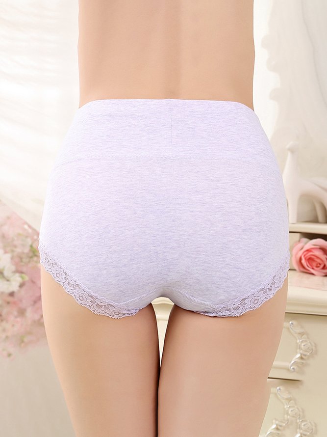 Lace Cotton Casual Panty