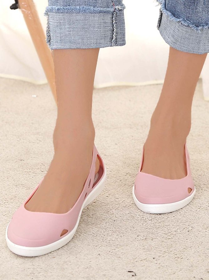Casual Hollow Out Waterproof Beach Shallow Shoes