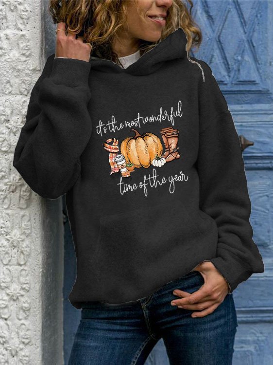 Halloween Casual Loose Hoodie Sweatshirts