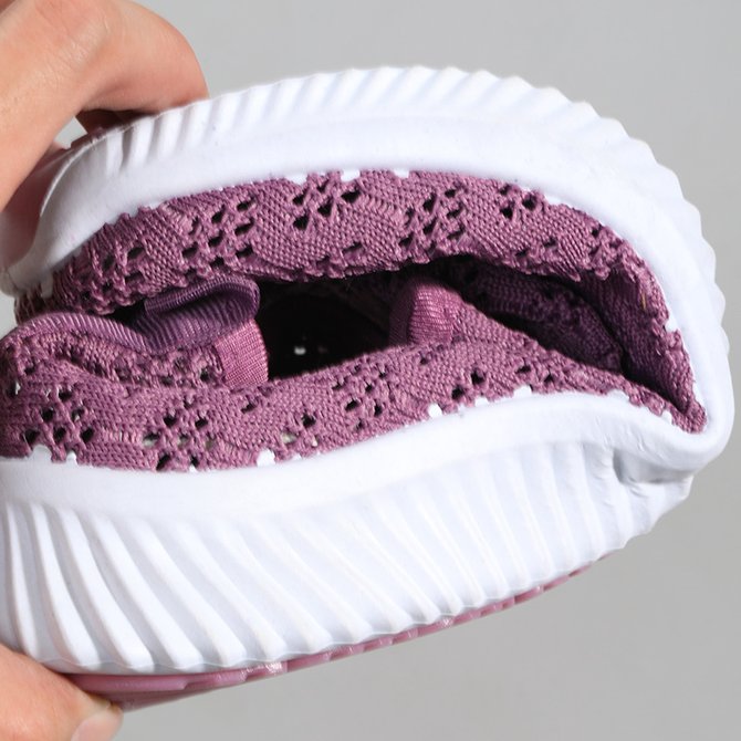 Plain Mesh Fabric All Season Casual Flyknit Sneakers