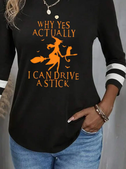Casual Jersey Halloween T-Shirt