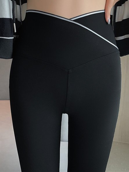 Plain Casual Tight Legging