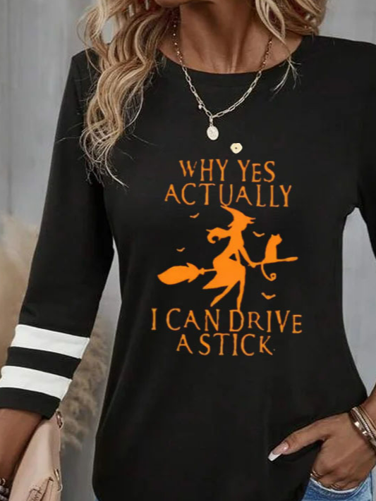 Casual Jersey Halloween T-Shirt