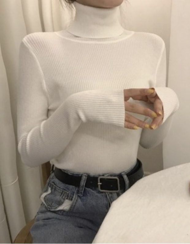 Turtleneck Christmas Elk Casual Sweater