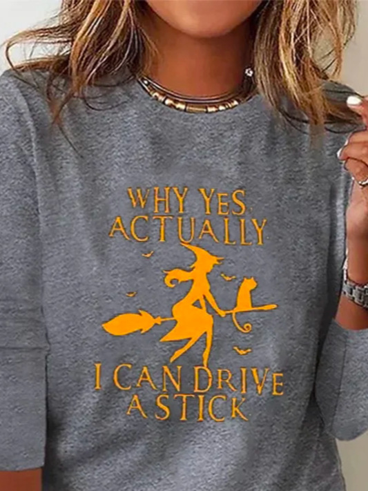Plus Size Casual Loose Crew Neck T-Shirt
