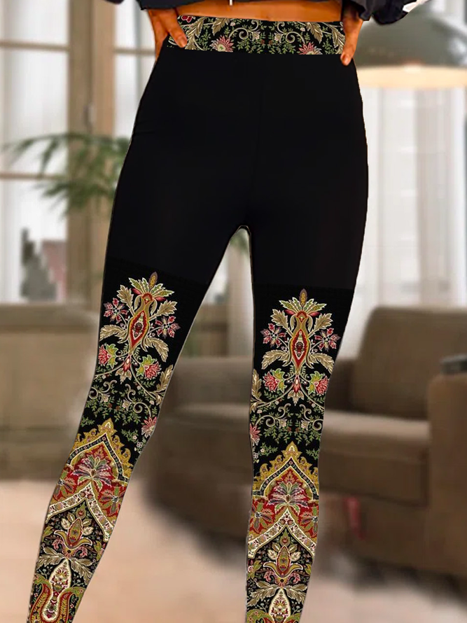 Nationality/Ethnic Casual Legging