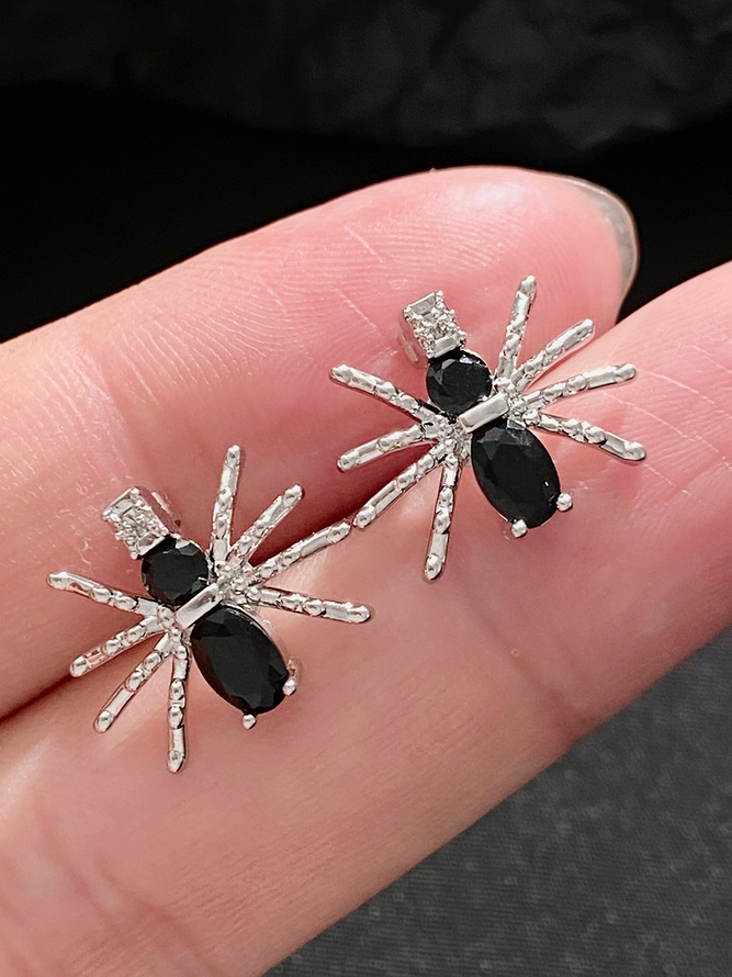 Halloween Spider Earrings