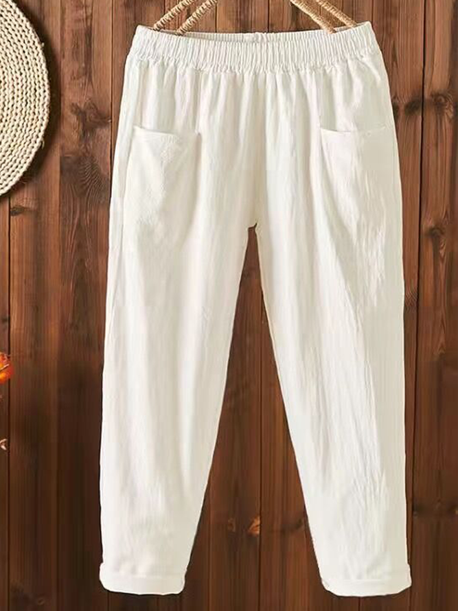 Casual Cotton Pants