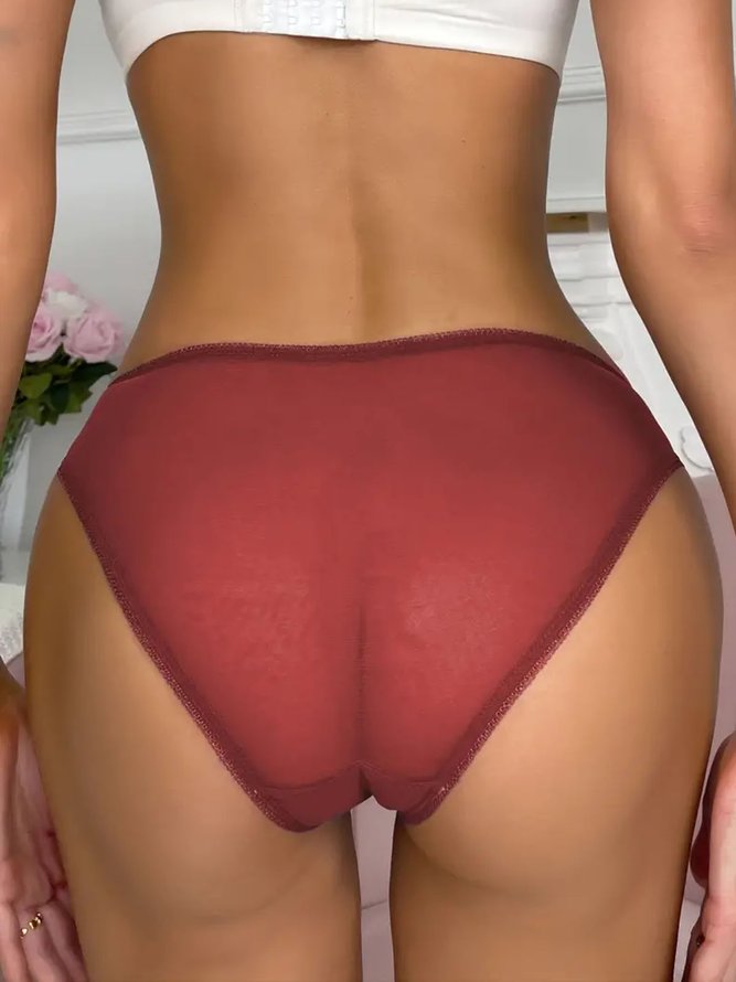 Sexy Mesh Transparent Traceless Women's Panty