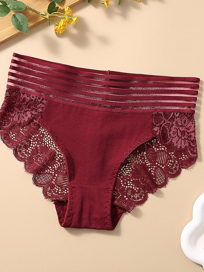 Women's Sexy Lace Breathable Panty