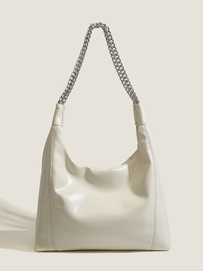 Women Minimalist Large Capacity Magnetic Chain Shoulder Bag