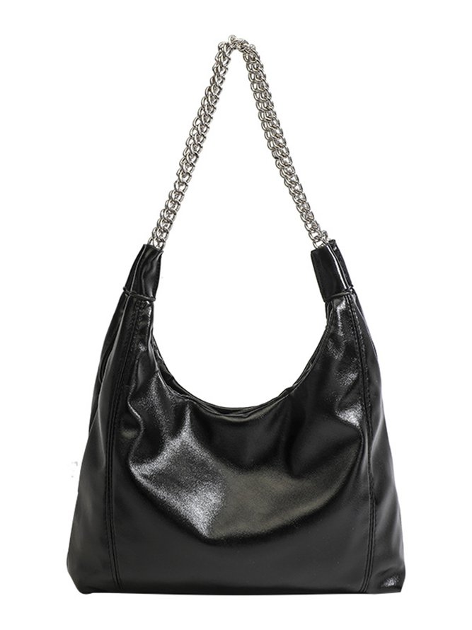 Women Minimalist Large Capacity Magnetic Chain Shoulder Bag