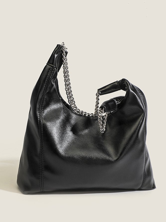 Women Minimalist Large Capacity Magnetic Chain Shoulder Bag