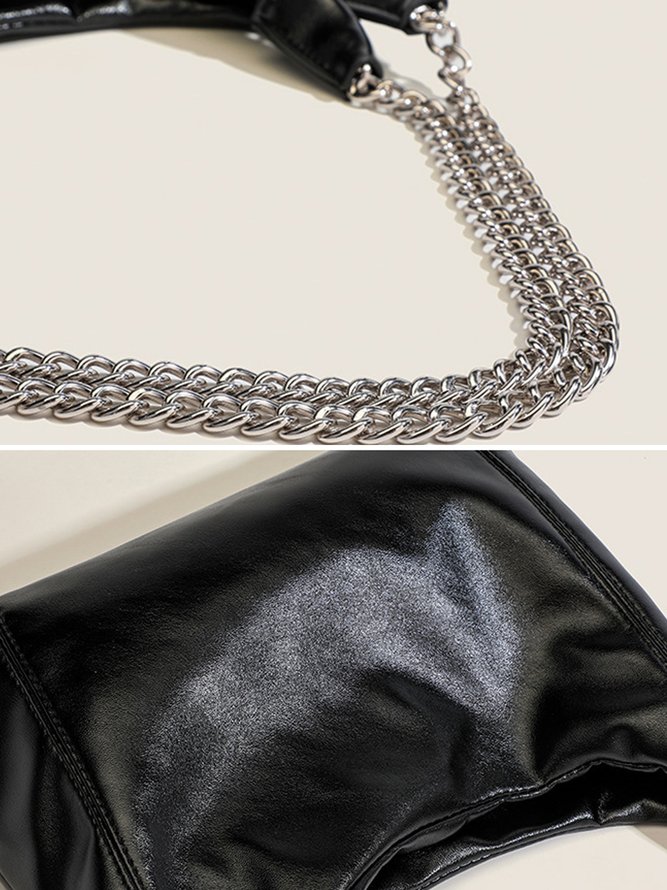 Women Minimalist Large Capacity Magnetic Chain Shoulder Bag